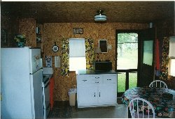 Cabin 3 Kitchen area